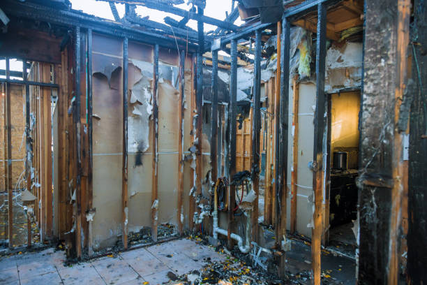 Professional Emergency Fire Cleanup technician working in Bonita Springs, FL